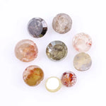 3.13 Ct round rose cut natural diamond lot loose fancy color gemstones for custom jewelry making and designer ring creations
