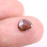0.93 Ct pear cut red diamond – natural loose fancy colored diamond for rings, and fine jewelry