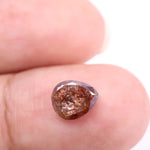 0.93 Ct pear cut red diamond – natural loose fancy colored diamond for rings, and fine jewelry