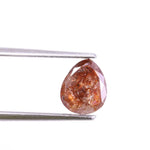 0.93 Ct pear cut red diamond – natural loose fancy colored diamond for rings, and fine jewelry