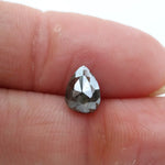 1.02 Ct pear cut brown grey natural diamond with soft tones and elegant sparkle for custom luxury jewelry