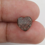 brown color elegant heart diamond jewelry
