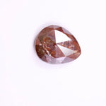 0.93 Ct pear cut red diamond – natural loose fancy colored diamond for rings, and fine jewelry