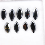marquise diamond engagement ring set, loose moissanite diamonds, loose princess cut diamond, two carat loose diamond, lab grown diamonds earring, black faceted diamond