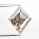 kite cut , grey brown natural diamond , raw grey diamond rough grey diamond grey stone ring icy diamonds diamond grey