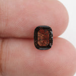 brown color lab grown gold emerald diamond ring design