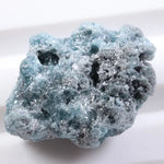 raw blue diamond gemstone with raw natural diamond crystal appearance natural rough diamond
