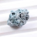 raw blue diamond gemstone with raw natural diamond crystal appearance natural rough diamond