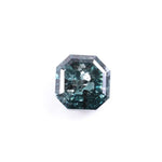 1.44 Ct Asscher Cut Blue Salt & Pepper Lab Grown Diamond – Ethical CVD Loose Diamond for Engagement Rings, Pendants & Luxury Jewelry
