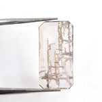 light brown lab grown romantic gold baguette diamond ring jewelry