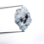 raw blue diamond gemstone with raw natural diamond crystal appearance natural rough diamond