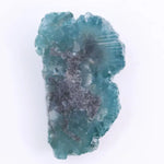 diamond identification comparing natural diamond stone and quartz crystal appearance blue rough diamond