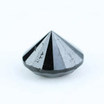 Round cut black diamond loose stone for engagement ring design