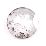 1.67 Ct white Round cut lab grown diamond loose stone with unique curved facet structure