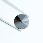 Natural black diamond loose gemstone for custom jewelry making