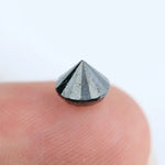 Natural black diamond loose gemstone for custom jewelry making
