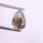 0.58 Ct pear cut brown diamond – natural loose diamond for engagement rings and custom jewelry
