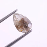 0.58 Ct pear cut brown diamond – natural loose diamond for engagement rings and custom jewelry