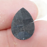 pear cut, natural loose grey black diamond, fancy color pear diamond rare collector gemstone