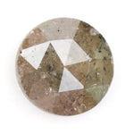 round natural diamond ring and grey brown diamonds natural jewelry