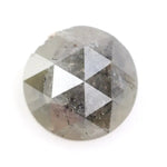 portuguese cut natural diamond and round cut natural diamond engagement rings