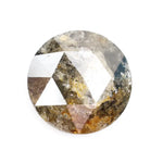 2 carat round natural diamond and 1 ct natural diamond ring