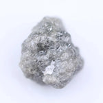 uncut diamond jewelry and ear studs with natural unpolished diamond texture grey rough diamond