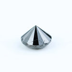 Real 1.07 Ct Black Diamond Round Cut Loose Natural Diamond for Luxury Jewelry and Custom Ring Design
