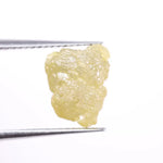 2.72 Ct Natural Yellow Rough Diamond Uncut Raw Loose Diamond for Personalized Jewelry
