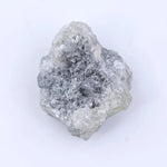 natural raw diamond ring with uncut raw diamonds and rough stone texture grey rough diamond