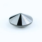 2.14 Ct natural black diamond round cut loose diamond for custom ring, authentic black diamond for fine jewelry
