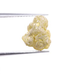 2.18 Ct Natural Yellow Rough Diamond Raw Uncut Loose Earth Mined Rustic Diamond for Jewelry