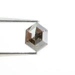 Luxury 1.04 Ct Hexagon Cut Natural Diamond, sparkling loose gemstone with brilliant clarity, ideal for custom fine jewelry design