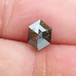 Luxury 1.04 Ct Hexagon Cut Natural Diamond, sparkling loose gemstone with brilliant clarity, ideal for custom fine jewelry design