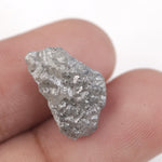 grey color raw rough diamond engagement rings