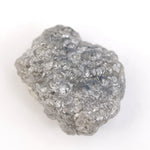 grey color vintage old mine cut rough diamond