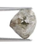 grey color rough diamond and grey diamond natural