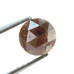 brown colour round cut brown diamond jewelry