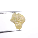 1.94 Ct Natural Yellow Rough Diamond –Uncut Raw Fancy Shape Loose Earth Mined Rustic Diamond for Jewelry