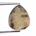 Natural diamond side-by-side comparison image showing real earth-mined diamond clarity and sparkle. Highlights key differences between CVD lab grown diamonds