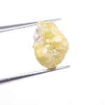 2.46 Ct Natural Yellow Rough Diamond Raw Uncut Loose Earth Mined Rustic Diamond for Jewelry