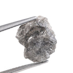 grey color excellent vs ideal cut rough diamond and large rose cut diamond