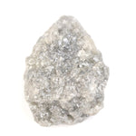 grey color 5.63 ct rough diamond and alternative diamonds