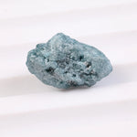 raw diamond identification and rough diamond crystal before cutting process blue rough diamond