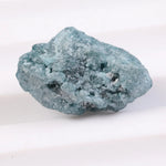 raw diamond identification and rough diamond crystal before cutting process blue rough diamond