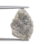 grey color 5.63 ct rough diamond and alternative diamonds