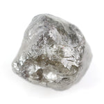 grey color diamond in the rough and crystal diamons