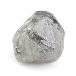 grey color diamond in the rough and crystal diamons