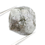 grey color diamond rough and hand cut diamonds