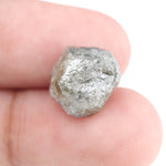grey color diamond rough and hand cut diamonds